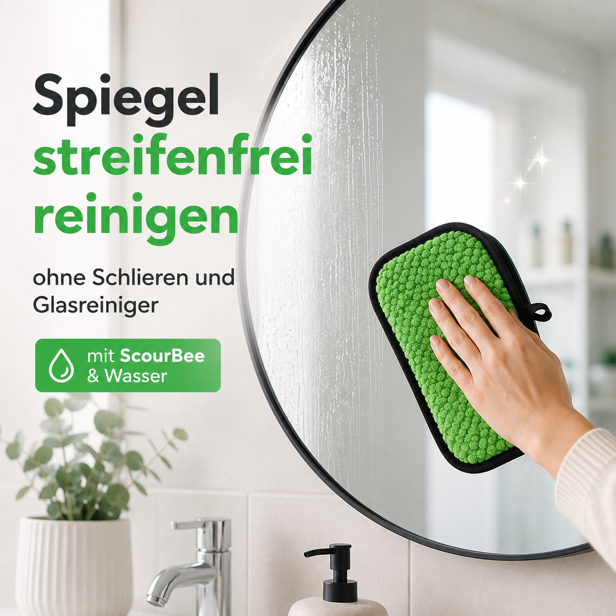 Spiegel streifenfrei reinigen 