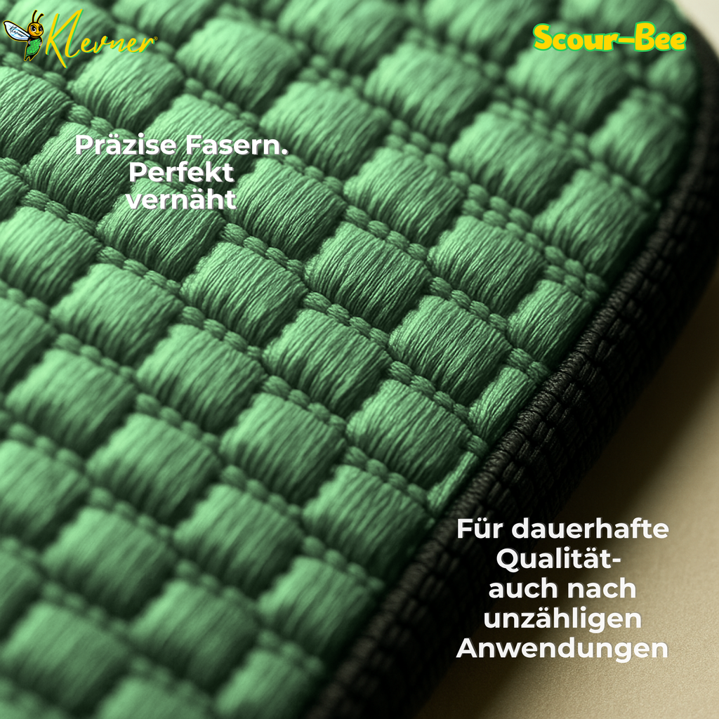 ScourBee Mikrofasertuch – Streifenfrei Reinigen & Polieren