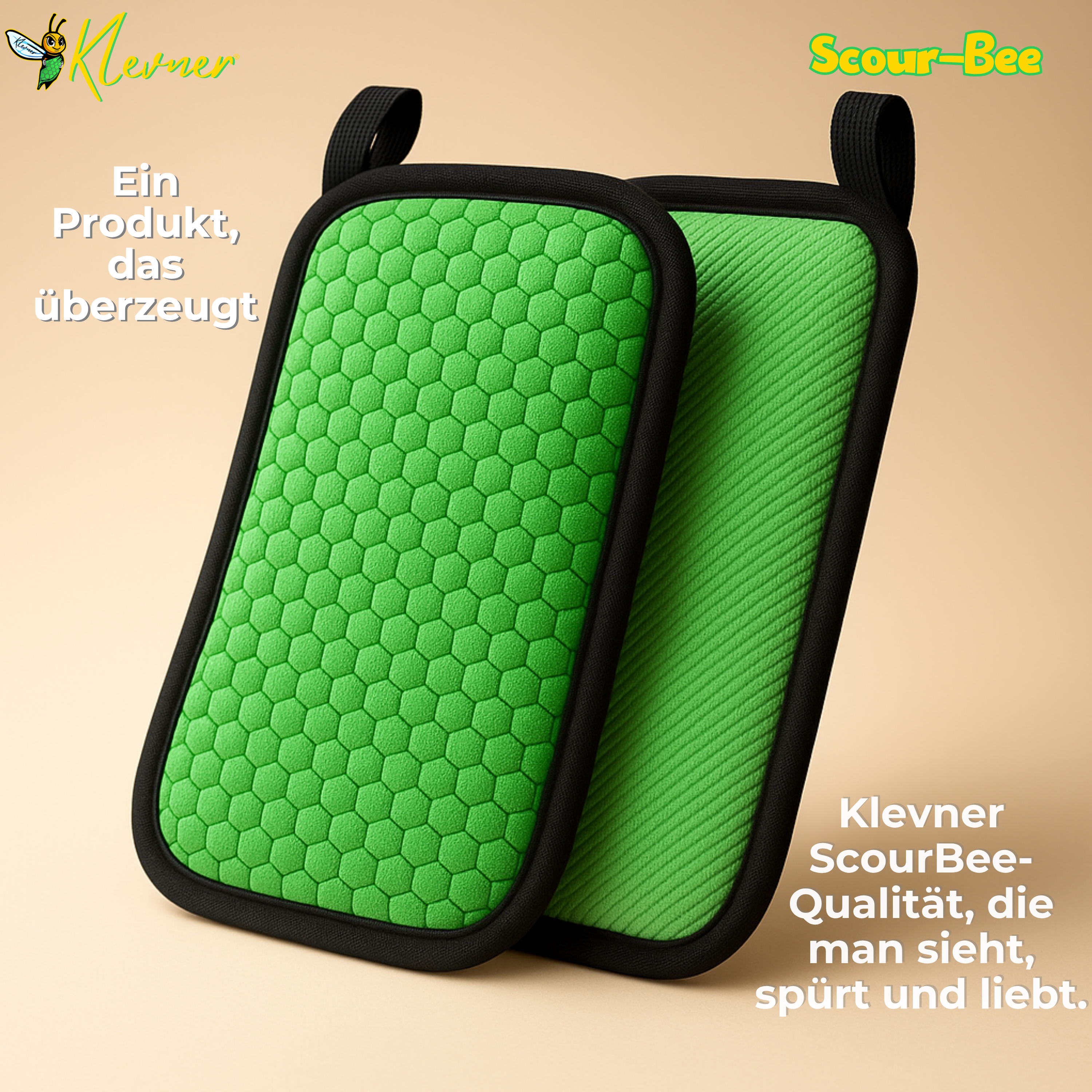 ScourBee Mikrofasertuch – Streifenfrei Reinigen & Polieren