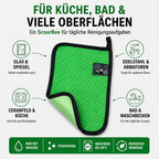 ScourBee für Küche, Bad, Edelstahl, Glas und viele weitere Oberflächen im Haushalt