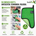 ScourBee für Küche, Bad, Edelstahl, Glas und viele weitere Oberflächen im Haushalt
