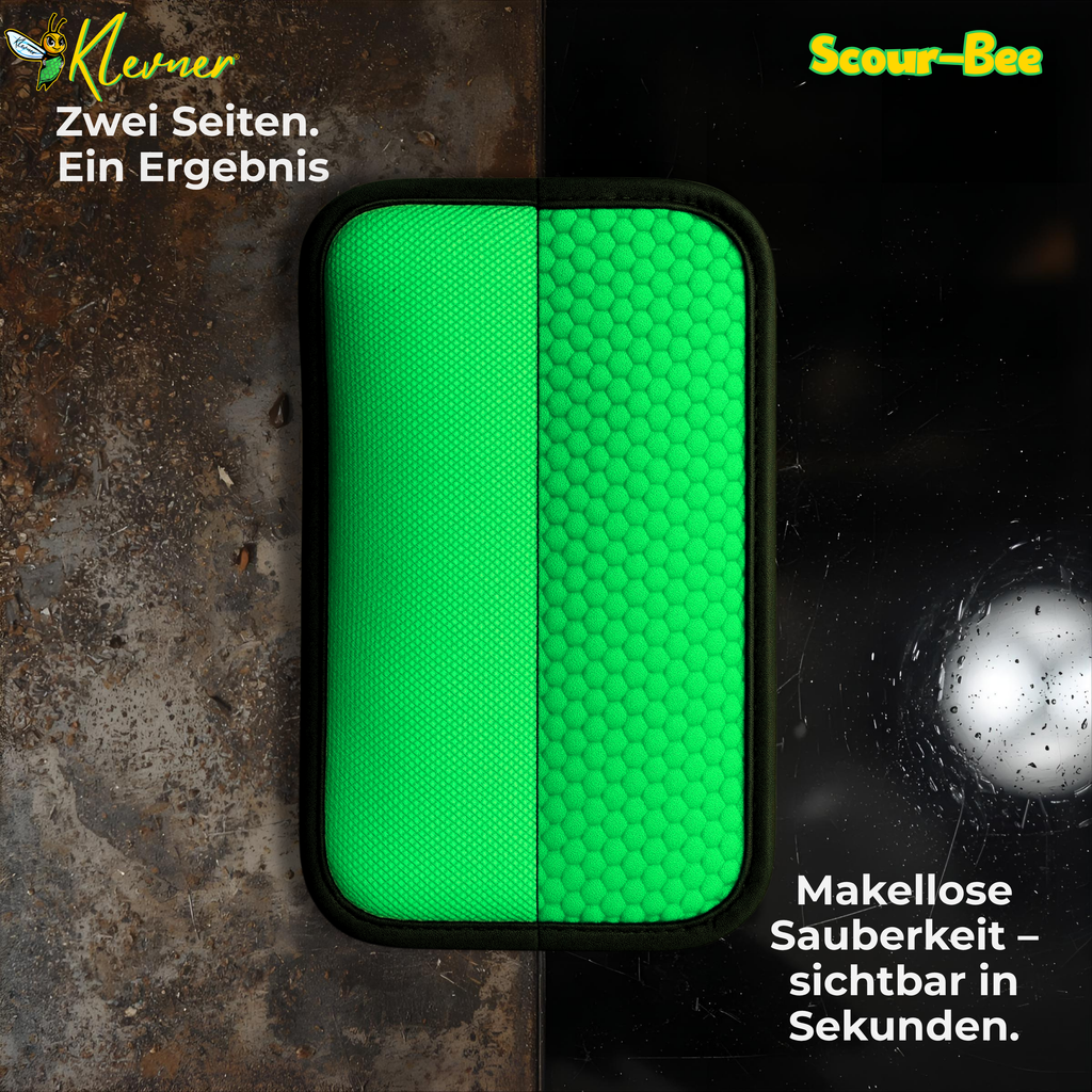 ScourBee Mikrofasertuch – Streifenfrei Reinigen & Polieren